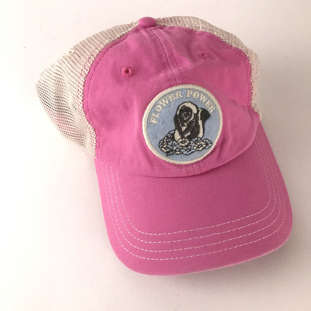 Flower Power patch hat Skunk from Bambi Forever Collection by Junk Food & Disney